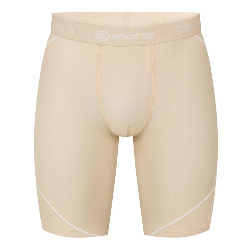 Skins Mens Dynamic Team Compression Shorts / Neutral